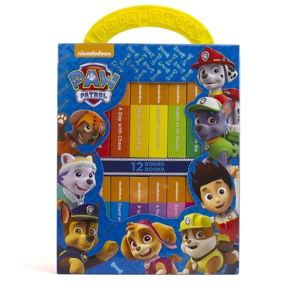 Nickelodeon Paw Patrol Book Block 12 Board Books